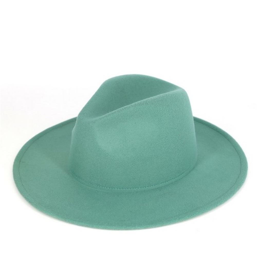 Turquoise Fedora Hat